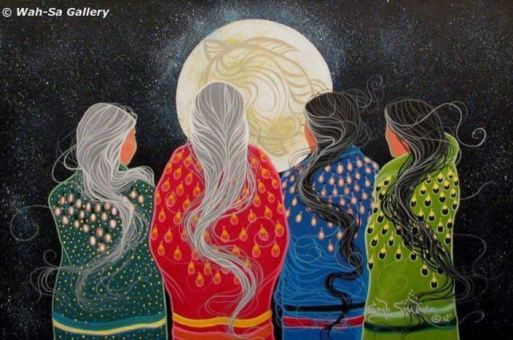 native women moon